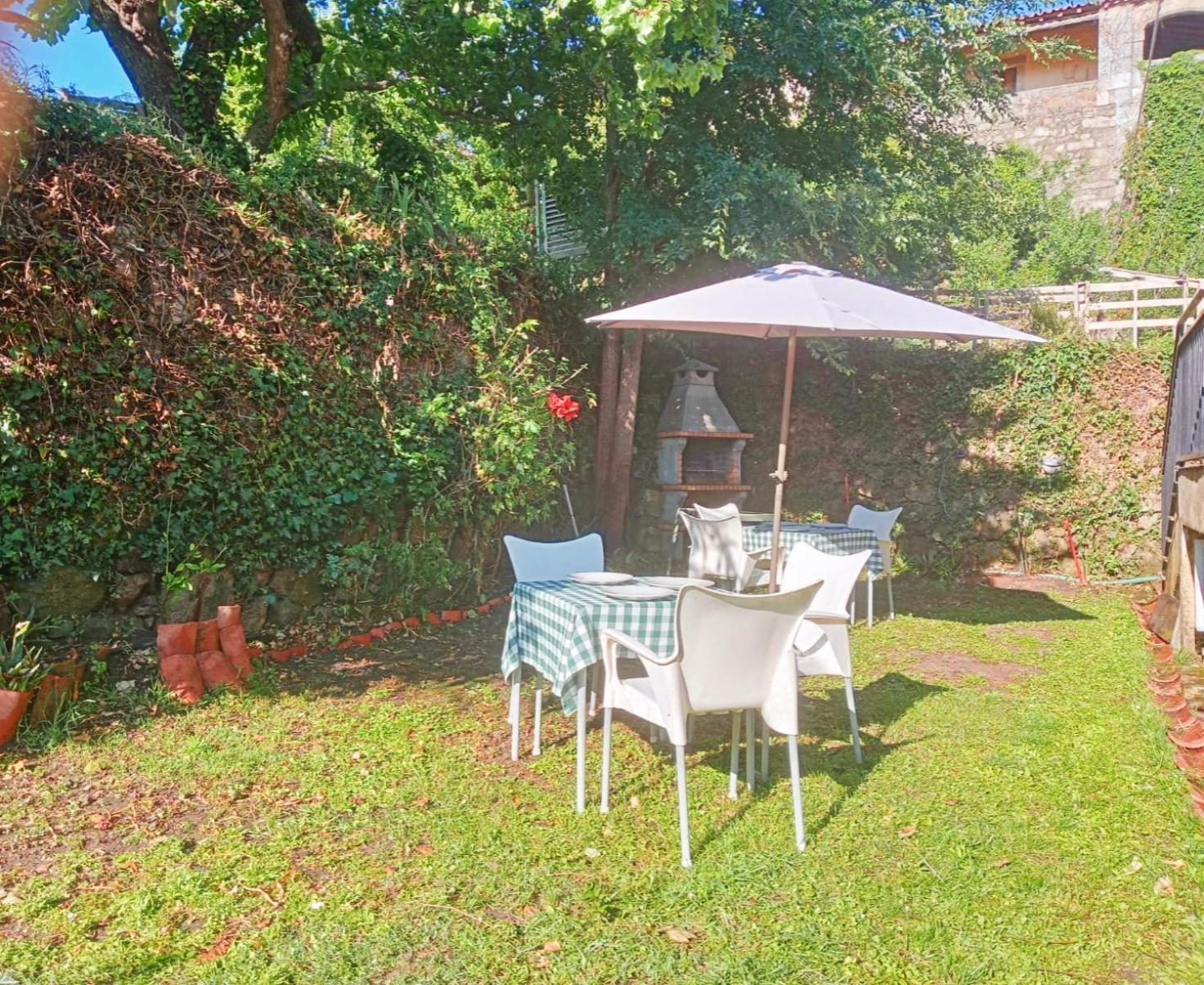 Apartamentos & Casa Rural Boada Con Jardin Interior Y Barbacoa Villamiel Exteriör bild